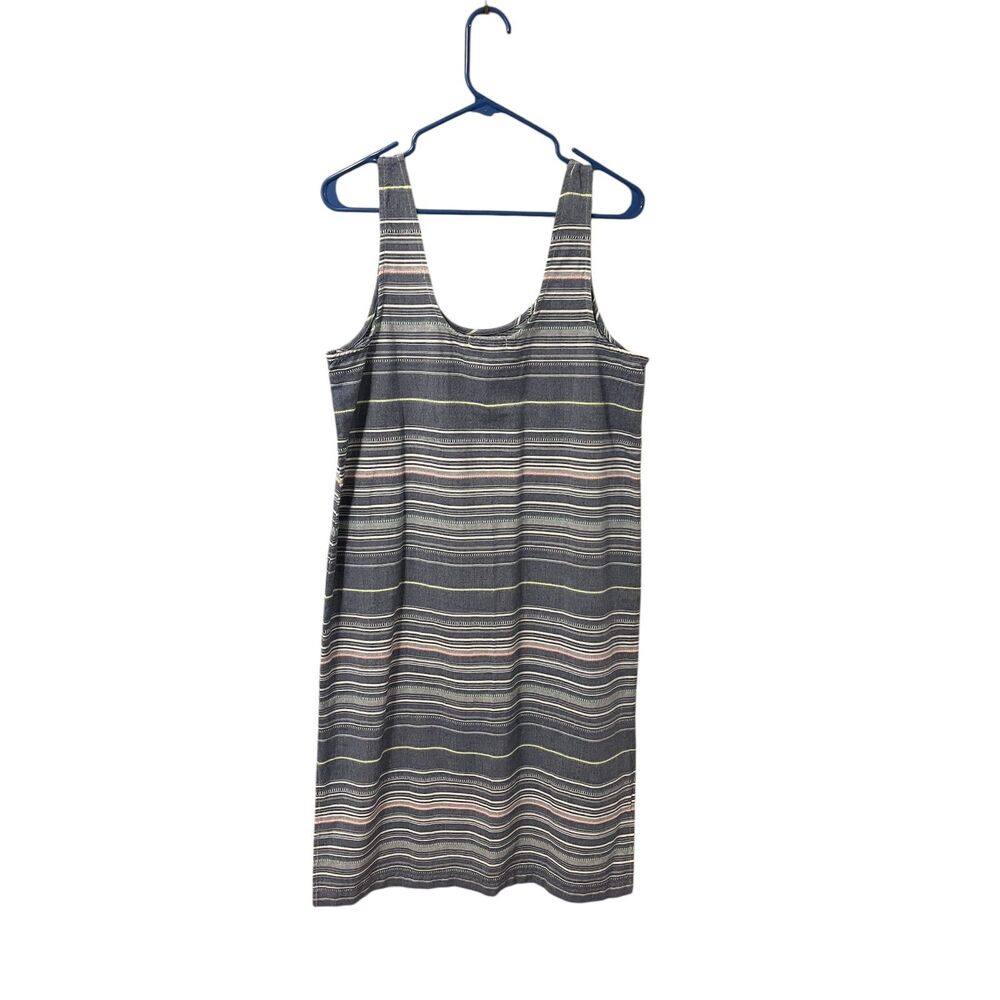 Marine Layer Brea Women's Sleeveless Striped Dress Sz L